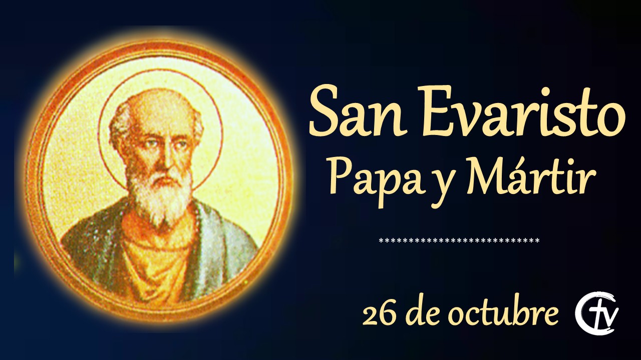 SANTO DEL DÍA || San Evaristo, Papa y Mártir