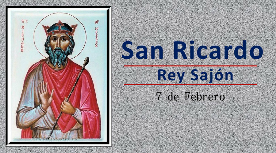 SANTO DEL DÍA || Hoy celebramos a San Ricardo rey Sajón