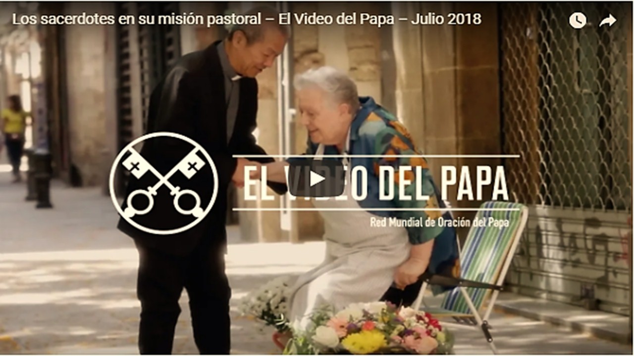 VIDEO #7 DEL PAPA || El Papa pide rezar por los sacerdotes