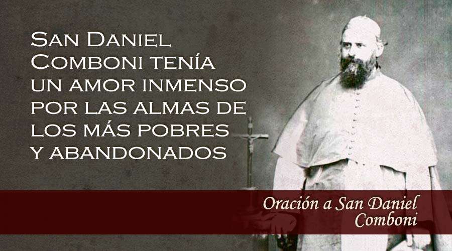Oración a San Daniel Comboni