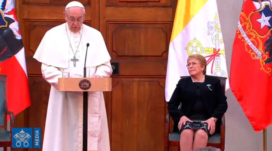 papa francisco discurso presidenta chile