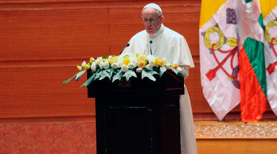 papa francisco myanmar birmania