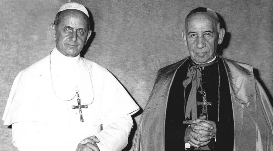 discurso papa pablo VI con clero colombiano